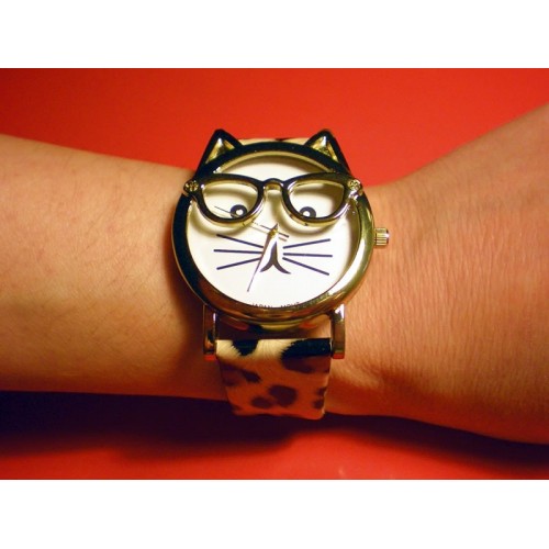 Rellotge de Polsera Fashion Cat