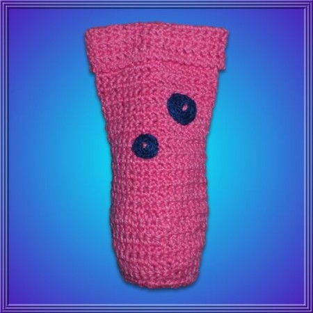 Funda Crochet 60ml. Flor