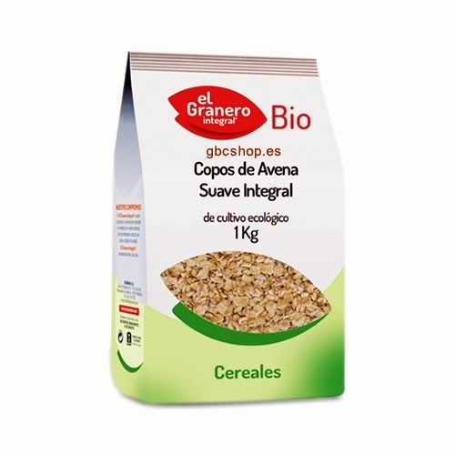 Copos Suaves de Avena Integral  Bio