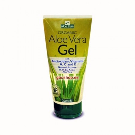 Aloe Vera Gel Bio+Vitaminas Antioxidantes A, C y E.