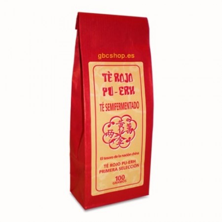 Té Rojo Pu-Erh Semifermentado