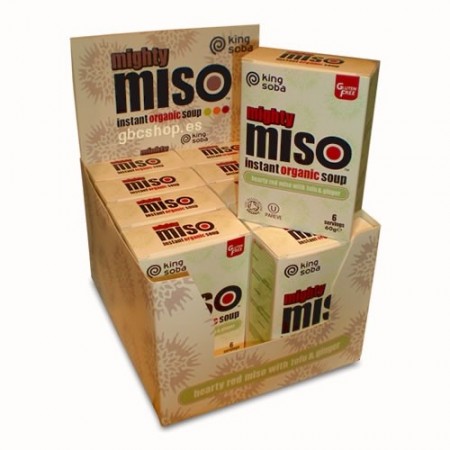 Sopa Miso Instantánea Bio (Mighty Miso Organic Soup) 
