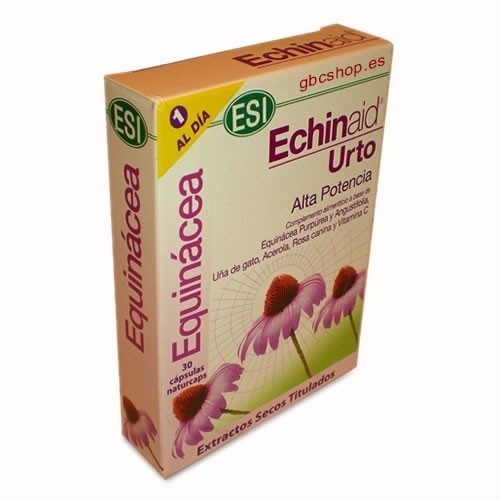 Equinácea (+Vit.C/Acerola/Rosa Canina/Uña de Gato)  Echinaid Urto