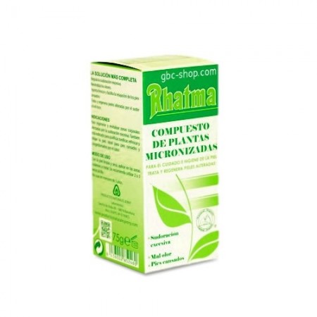 Desodorante natural de Plantas Micronizadas
