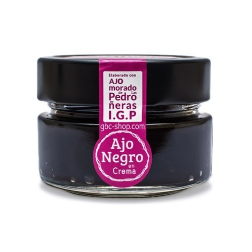 Ajo Negro en Crema (Black Allium)